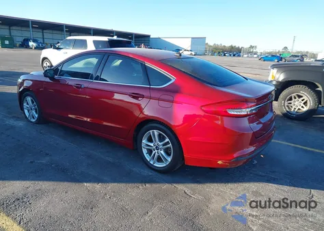 2018 Ford Fusion Se из США, поврежденный, VIN 3FA6P0H77JR276061